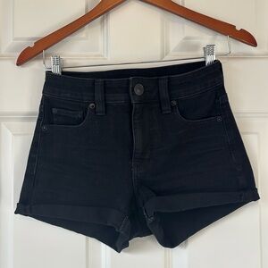Black American Eagle Jean Shorts